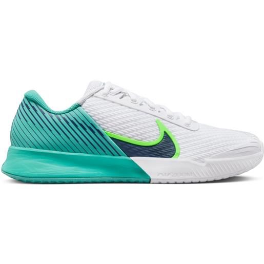 Nike scarpe da tennis da uomo Nike zoom vapor pro 2 - white/midnight navy/green strike