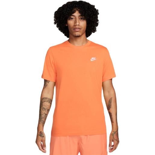 Nike t-shirt da uomo Nike sportswear club t-shirt - bright mandarin