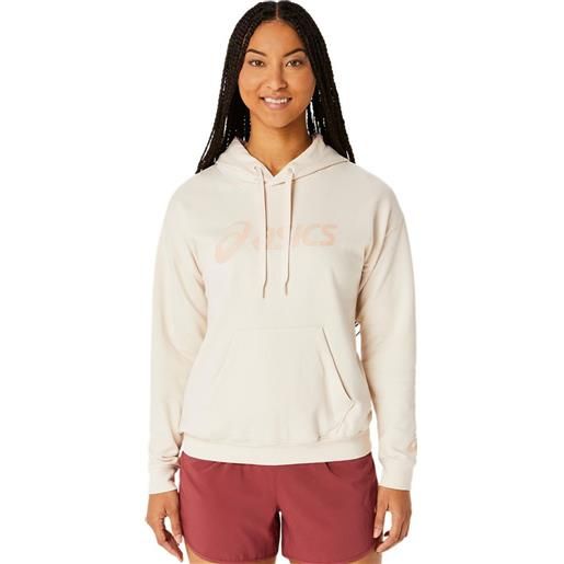 Asics felpa da tennis da donna Asics big Asics oth hoodie - rose dust/pale apricot