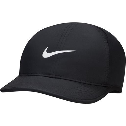 Nike berretto da tennis Nike dri-fit club kids' unstructured featherlight cap - white/black/black