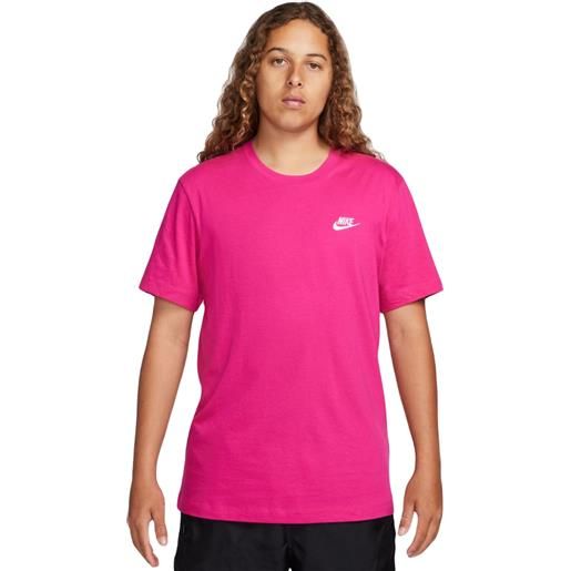 Nike t-shirt da uomo Nike sportswear club t-shirt - fireberry