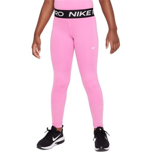 Nike pantaloni per ragazze Nike pro g tight - playful pink/black/white