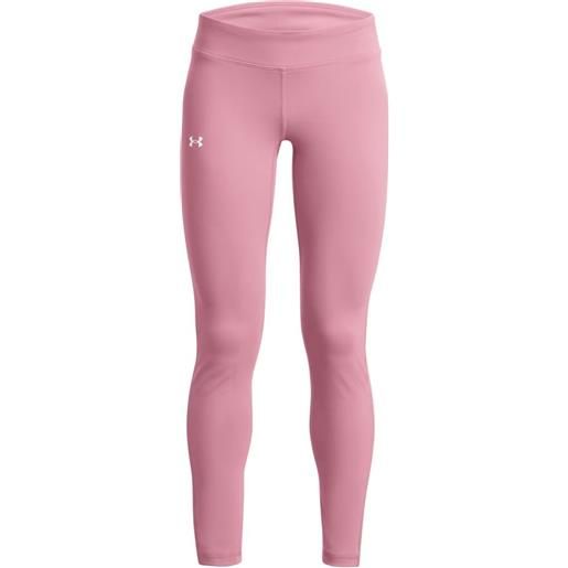 Under Armour pantaloni per ragazze Under Armour ua motion leggings - pink elixir/white