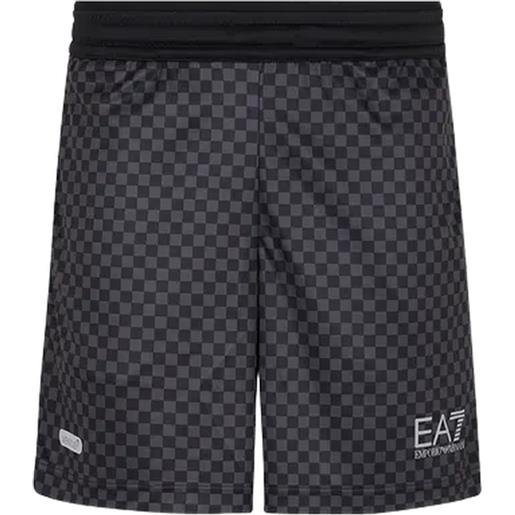EA7 pantaloncini da tennis da uomo EA7 man jersey shorts - black