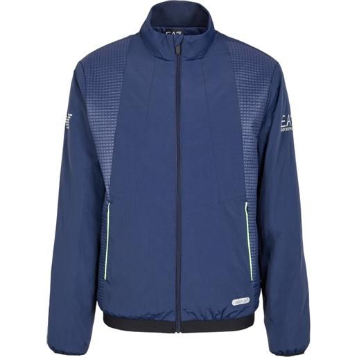 EA7 giacca da tennis da uomo EA7 man woven bomber jacket - navy blue