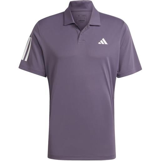 Adidas polo da tennis da uomo Adidas club 3-stripes polo - violet