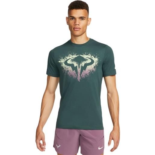Nike t-shirt da uomo Nike dri-fit rafa tennis t-shirt - deep jungle