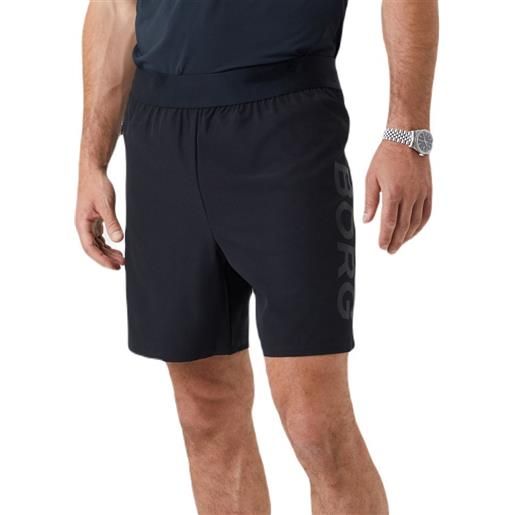 Björn Borg pantaloncini da tennis da uomo Björn Borg pocket shorts - black beauty