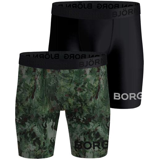 Björn Borg boxer sportivi da uomo Björn Borg performance boxer long shorts 2p - multicolor