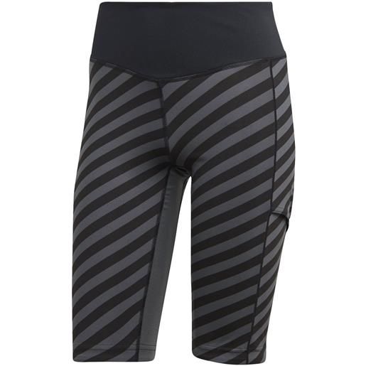 Adidas pantaloncini da tennis da donna Adidas short tight pro - grey six/black