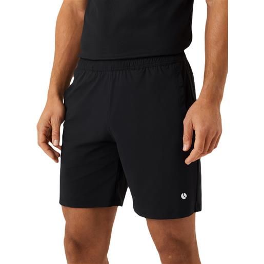 Björn Borg pantaloncini da tennis da uomo Björn Borg ace 9' shorts - black beauty