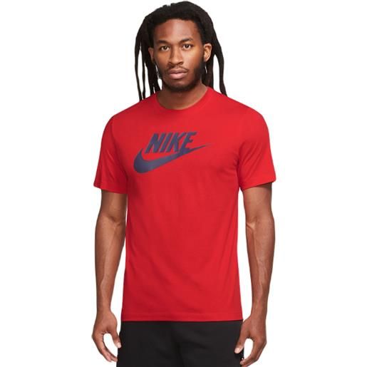 Nike t-shirt da uomo Nike sportswear t-shirt icon futura - university red