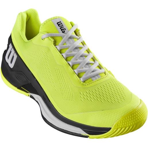 Wilson scarpe da tennis da uomo Wilson rush pro 4.0 - safety yellow/black/white