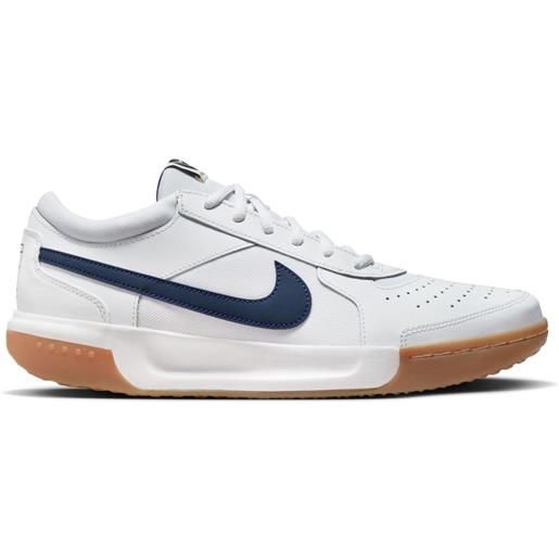 Nike scarpe da tennis bambini Nike zoom court lite 3 jr - white/midnight navy/gum light brown