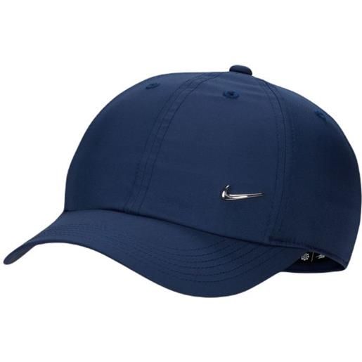 Nike berretto da tennis Nike dri-fit club unstructured metal swoosh youth cap - midnight navy