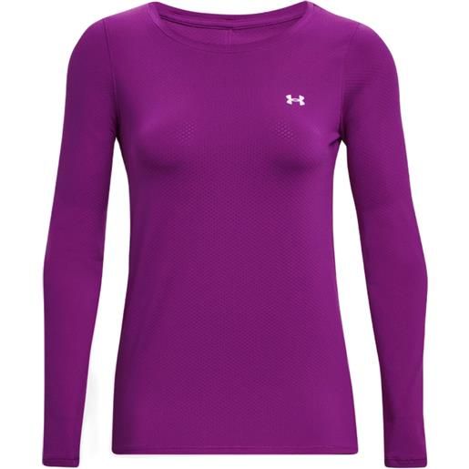 Under Armour maglietta da tennis da donna (a maniche lunghe) Under Armour heat. Gear armour long sleeve - purple