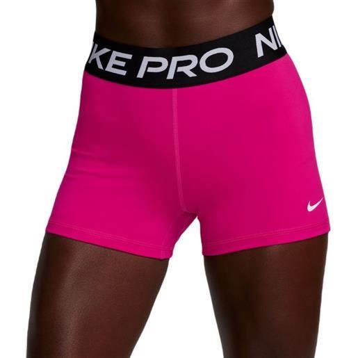 Nike pantaloncini da tennis da donna Nike pro 365 short 3in - fireberry/black