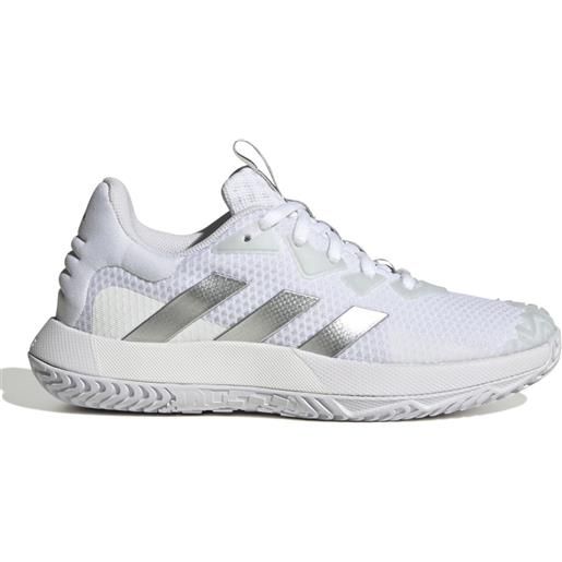 Adidas scarpe da tennis da donna Adidas sole. Match control w - footwear white/silver matte/grey one