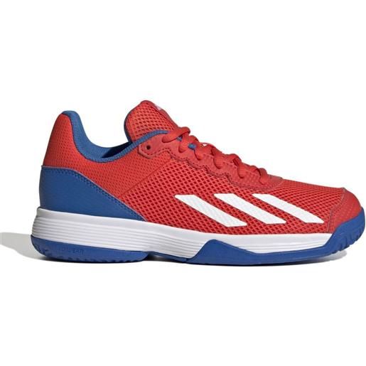 Adidas scarpe da tennis bambini Adidas courtflash - bright red/cloud white/bright royal