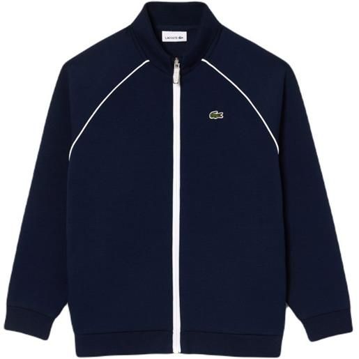 Lacoste felpa per ragazzi Lacoste kids' zip-up sweatshirt - navy blue