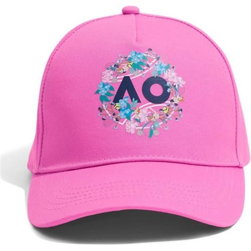 Australian Open berretto da tennis Australian Open womens floral cap (osfa) - opera mauve
