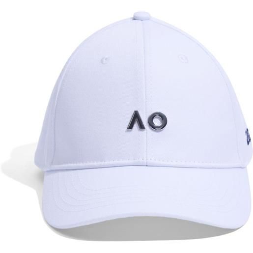 Australian Open berretto da tennis Australian Open adults baseball dated pin cap (osfa) - white