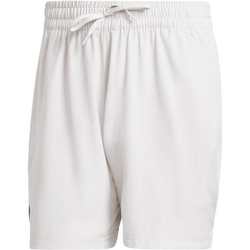 Adidas pantaloncini da tennis da uomo Adidas tennis heat. Rdy shorts and inner shorts set - grey one/carbon