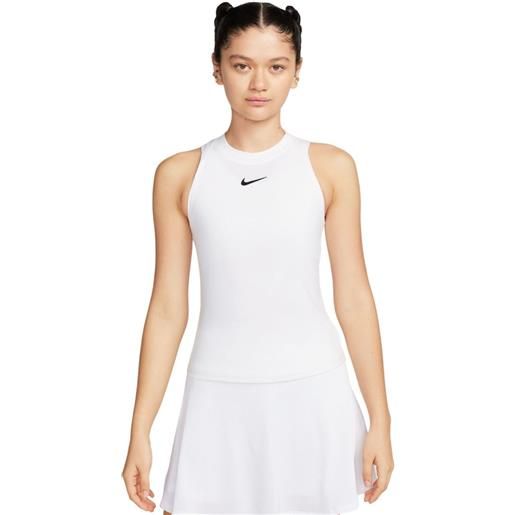 Nike top da tennis da donna Nike court dri-fit advantage tank - white/white/black