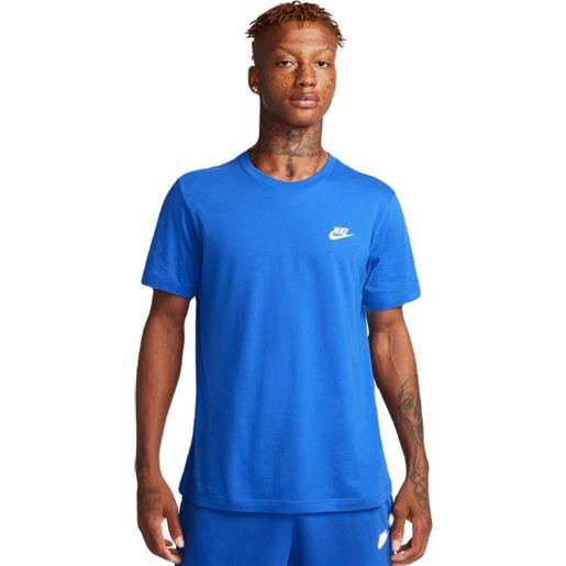 Nike t-shirt da uomo Nike sportswear club t-shirt - game royal