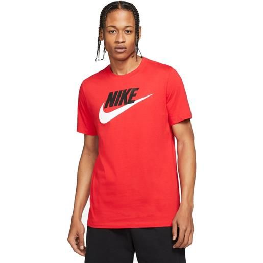 Nike t-shirt da uomo Nike sportswear t-shirt icon futura - university red/black/white