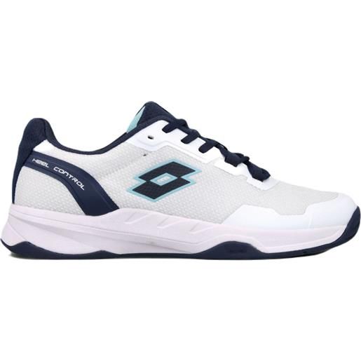 Lotto scarpe da tennis da uomo Lotto mirage 600 iii alr - all white/dress blue/blue