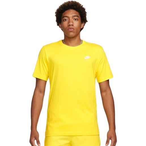 Nike t-shirt da uomo Nike sportswear club t-shirt - lightening