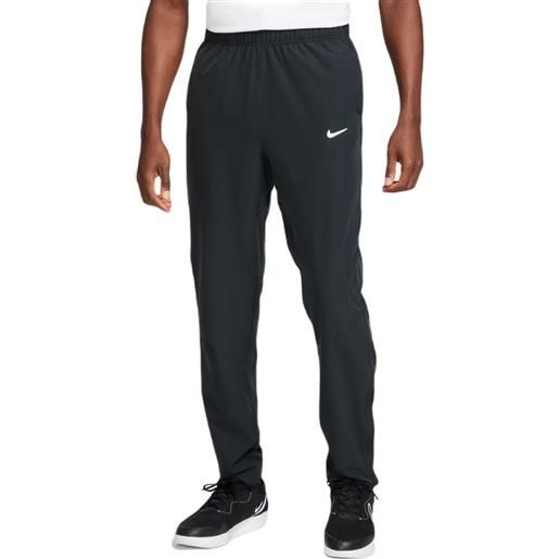 Nike pantaloni da tennis da uomo Nike court advantage dri-fit tennis pants - black/white