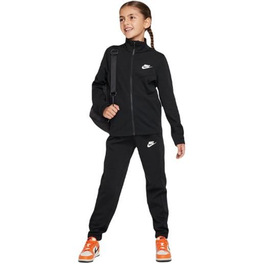 Nike tuta per ragazzi/giovani Nike kids sportswear tracksuit - black/black/white