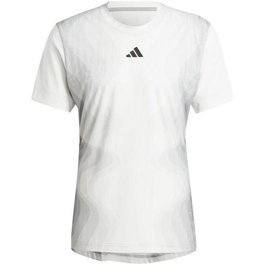 Adidas t-shirt da uomo Adidas tennis airchill pro freelift tee - grey one