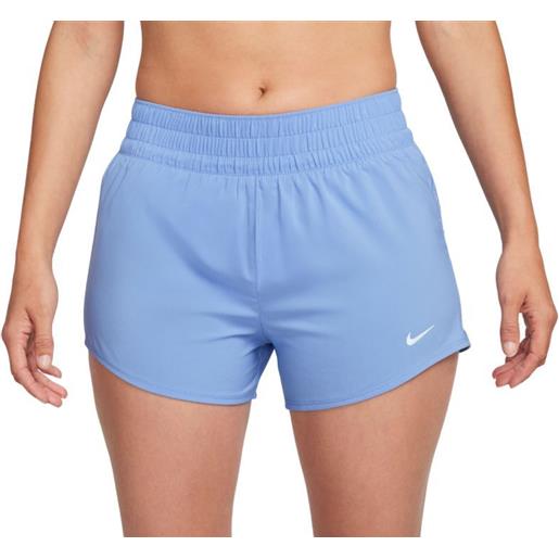 Nike pantaloncini da tennis da donna Nike dri-fit one 3in short - polar/reflective silver