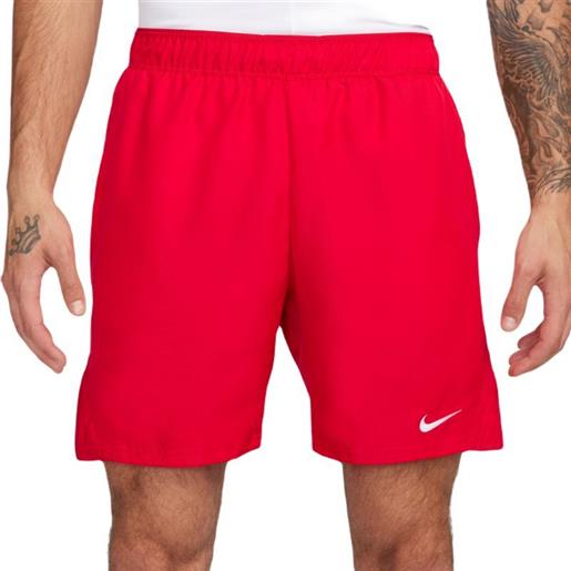 Nike pantaloncini da tennis da uomo Nike court dri-fit victory 7" short - university red/white