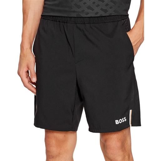 BOSS pantaloncini da tennis da uomo BOSS x matteo berrettini s_game shorts - black