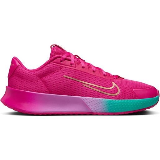 Nike scarpe da tennis da donna Nike vapor lite 2 premium - fireberry/multi-color/fierce pink/metallic red bronz