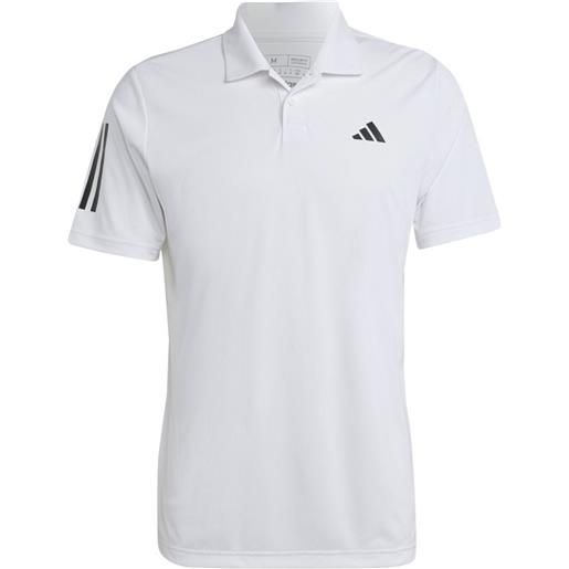 Adidas polo da tennis da uomo Adidas club 3-stripes tennis polo shirt - white