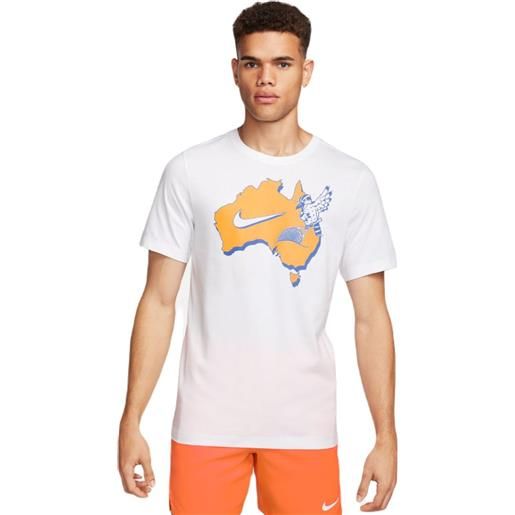 Nike t-shirt da uomo Nike court tennis t-shirt - white