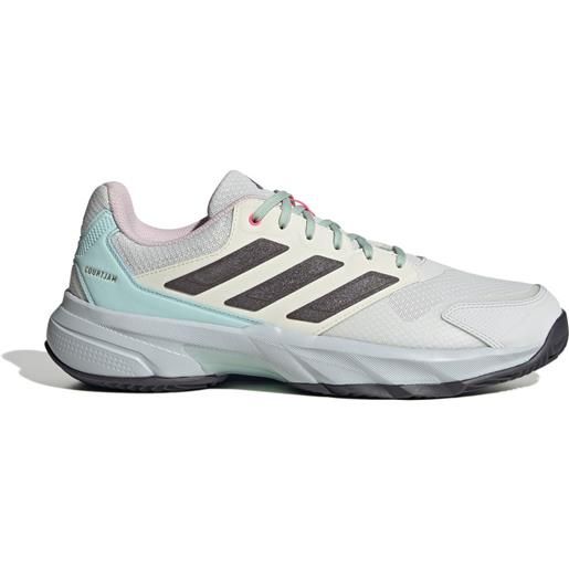 Adidas scarpe da tennis da uomo Adidas court. Jam control 3 m clay - crywhite/anthracite