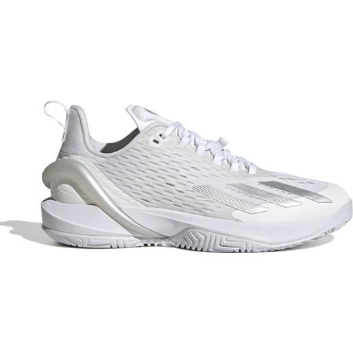 Adidas scarpe da tennis da donna Adidas adizero cybersonic w - cloud white/silver metallic/grey one