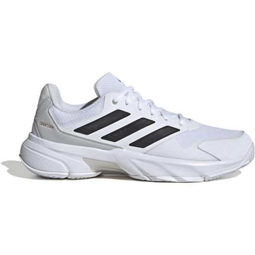 Adidas scarpe da tennis da uomo Adidas court. Jam control 3 m - white/black/grey
