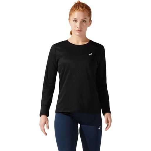 Asics maglietta da tennis da donna (a maniche lunghe) Asics core long sleeve top - performance black