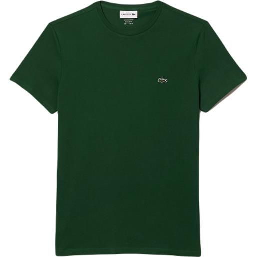 Lacoste t-shirt da uomo Lacoste men's crew neck pima cotton jersey t-shirt - green