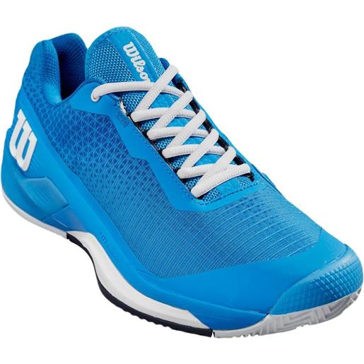 Wilson scarpe da tennis da uomo Wilson rush pro 4.0 clay - french blue/white/navy blazer