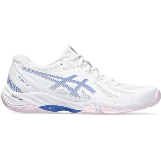 Asics scarpe da donna per badminton/squash Asics blade ff - white/sapphire