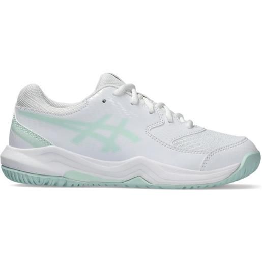 Asics scarpe da tennis bambini Asics gel-dedicate 8 gs - white/pale blue