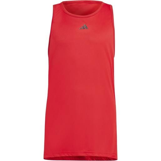 Adidas maglietta per ragazze Adidas club tank top - better scarlet